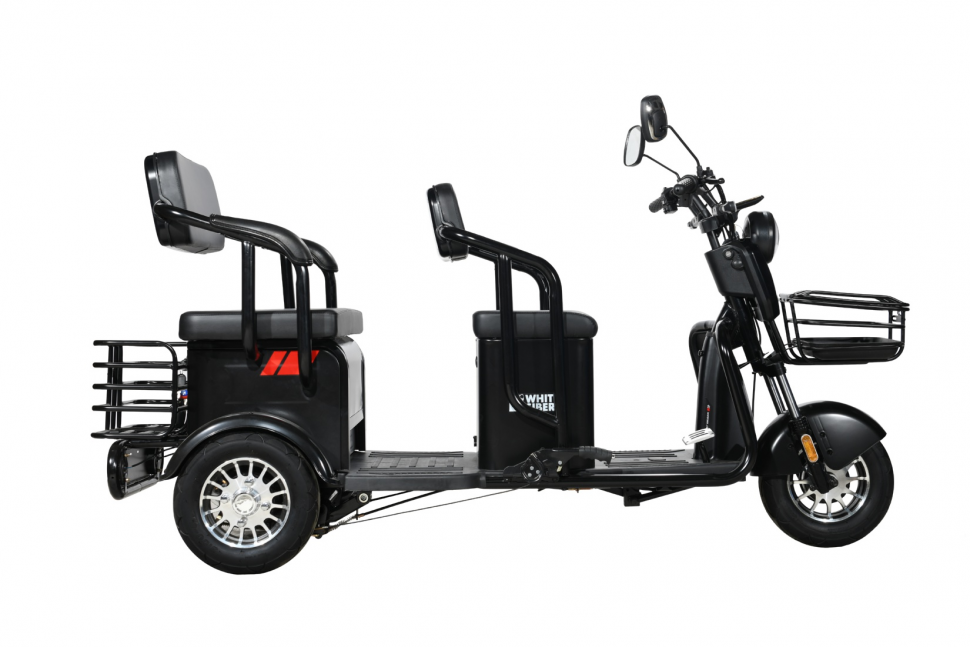 Электротрицикл WHITE SIBERIA SIBTRIKE R 2000W