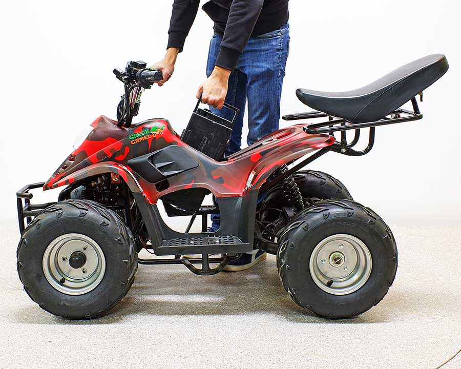 Квадроцикл GreenCamel Гоби K70 (36V 800W R7 Дифф) быстросъем