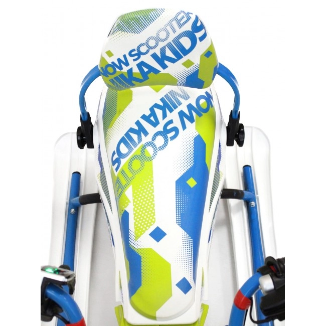 Электроснегокат Snow Razor Moto (зелено-голубой)