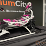Электроснегокат Snow Razor Moto (черно-розовый)