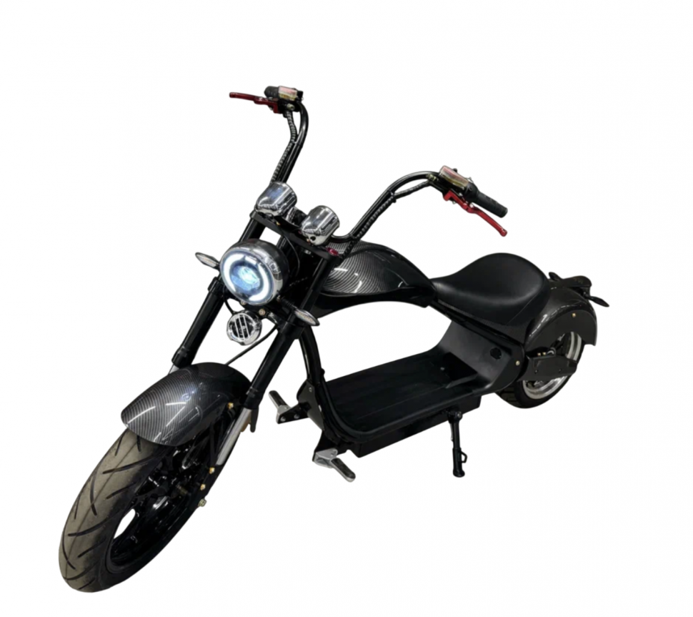 Электроскутер IKINGI Harley черный