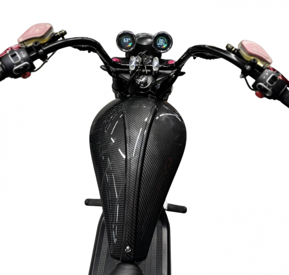 Электроскутер IKINGI Harley черный
