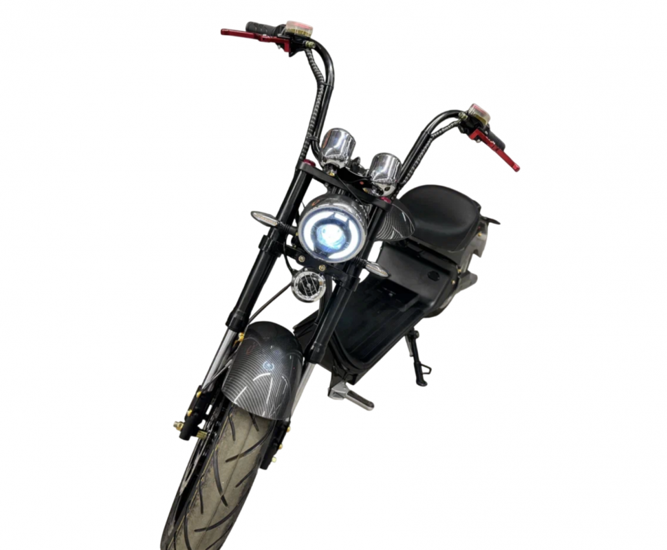 Электроскутер IKINGI Harley черный