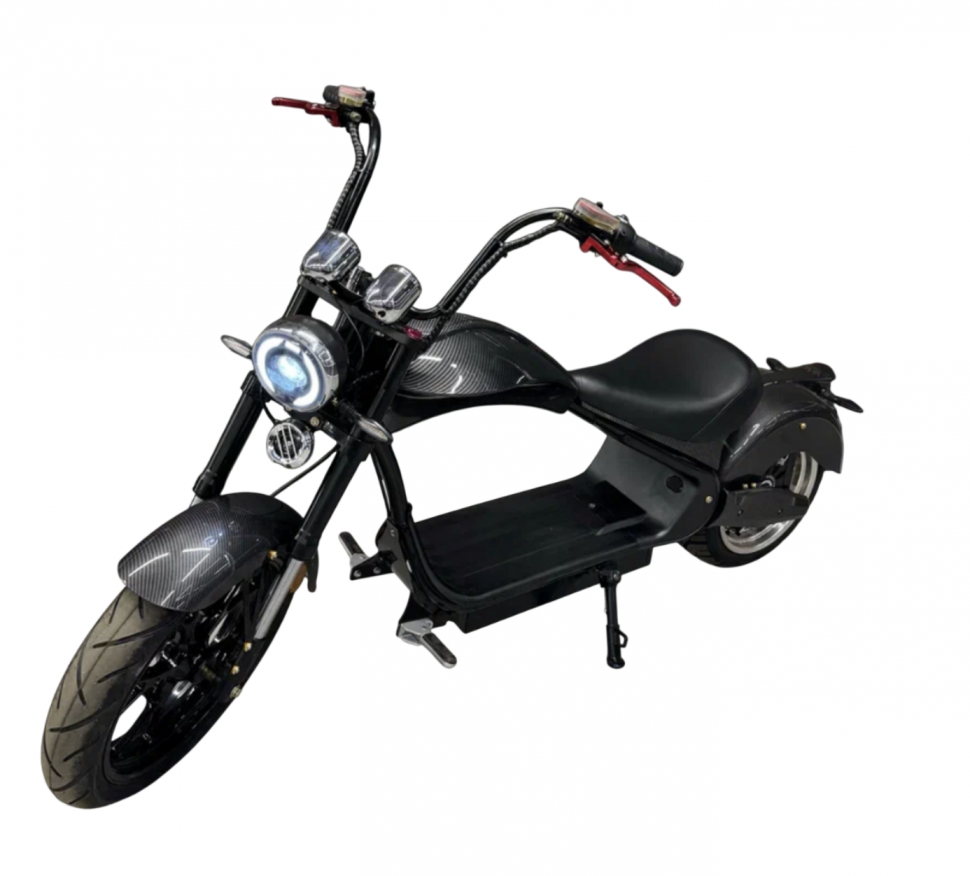 Электроскутер IKINGI Harley черный