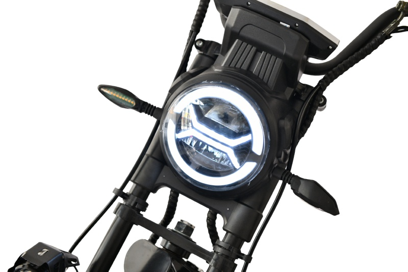 Электротрицикл WHITE SIBERIA PRO TRIKE 3000W BLACK