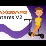 Электросамокат Zaxboard Antares V4 Aqua 18AH 800W (Черный) видеообзор