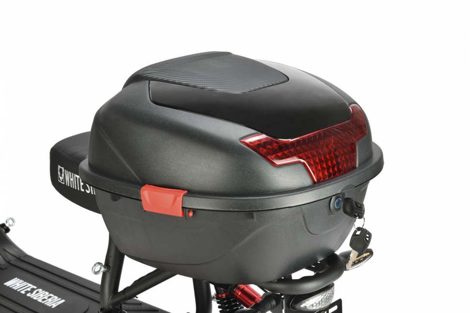 Электроскутер White Siberia MINI R 3.0 black 60v