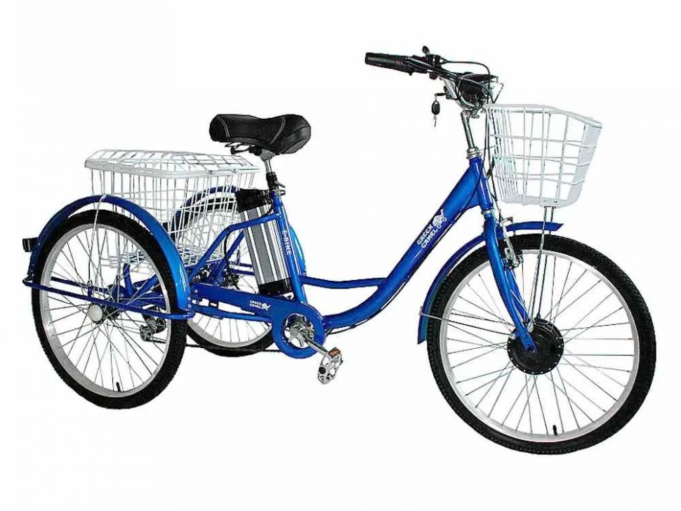 Электровелосипед GreenCamel Трайк-24 V2 (R24 250W 48V12Ah)