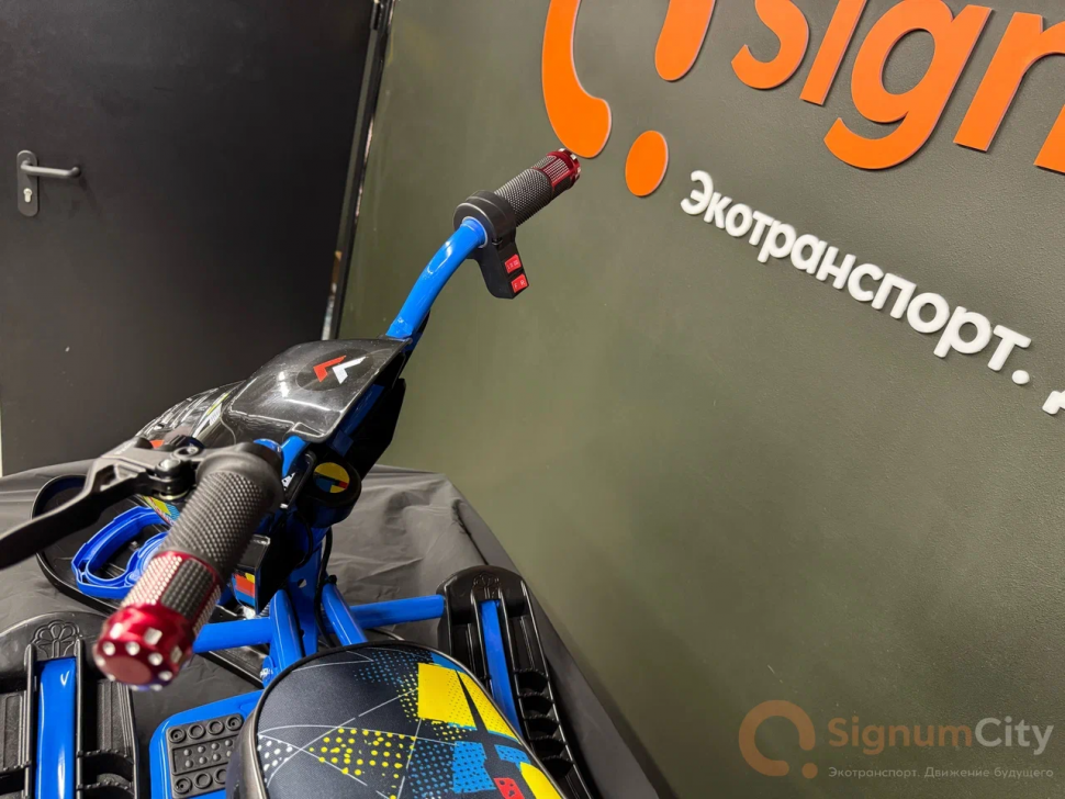Электроснегокат Snow Razor Pro Mini (черно-синий)